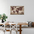 Wandbilder Wohnzimmer XXL Küche Kaffee Moderne Bilder Weltkarte